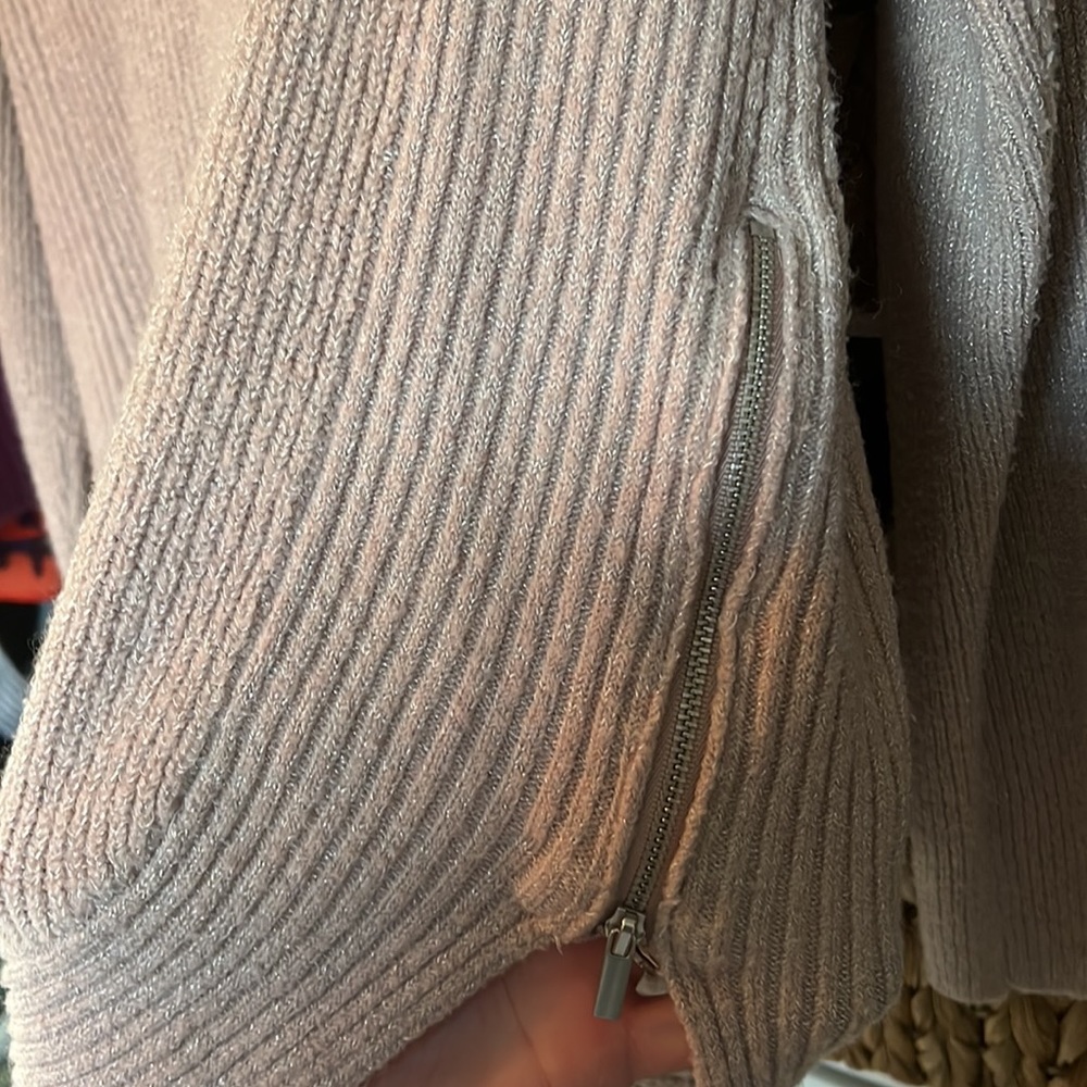 Maurice’s side zip pullover sweater sz L - Picture 3 of 6